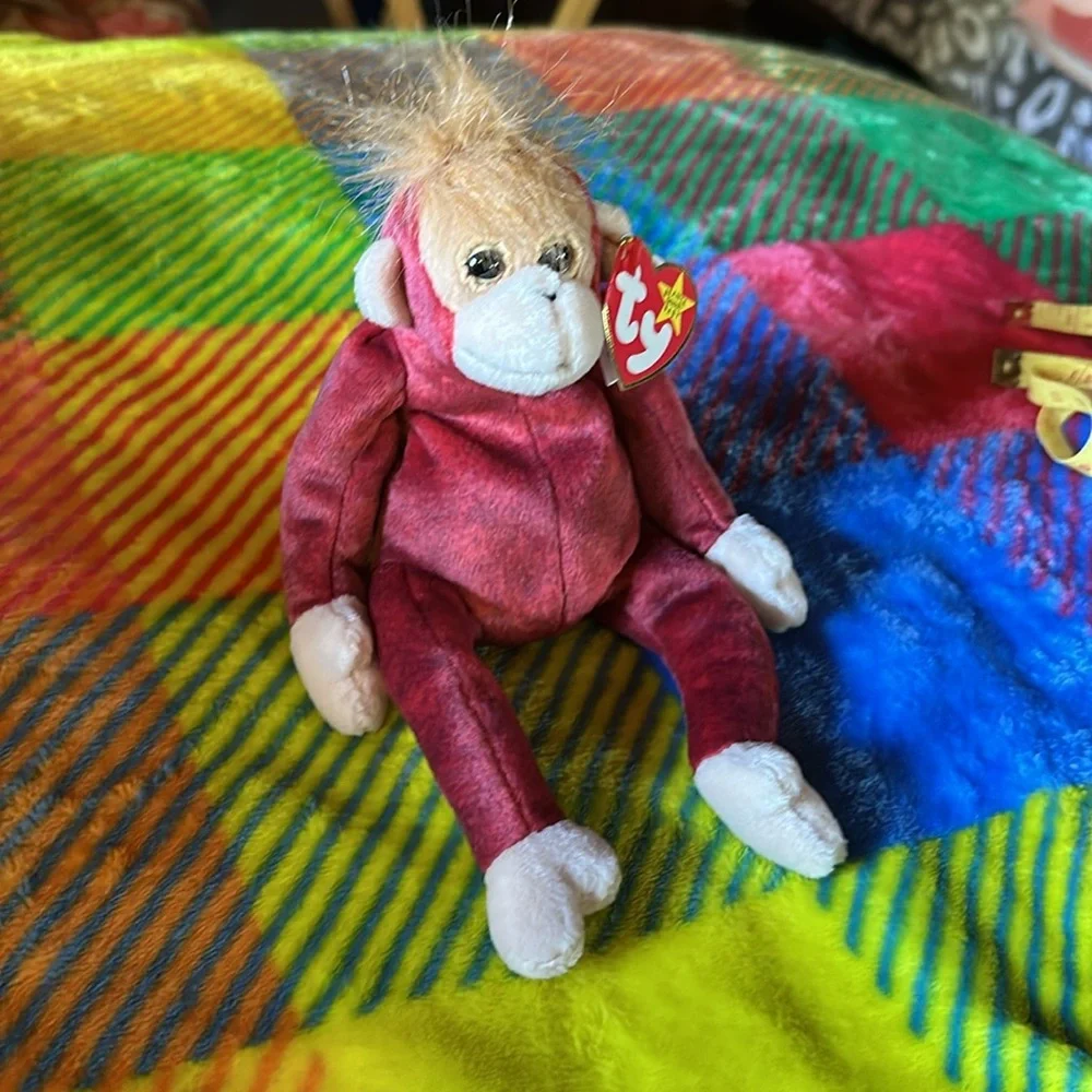 Ty Schweetheart the Monkey Beanie Baby